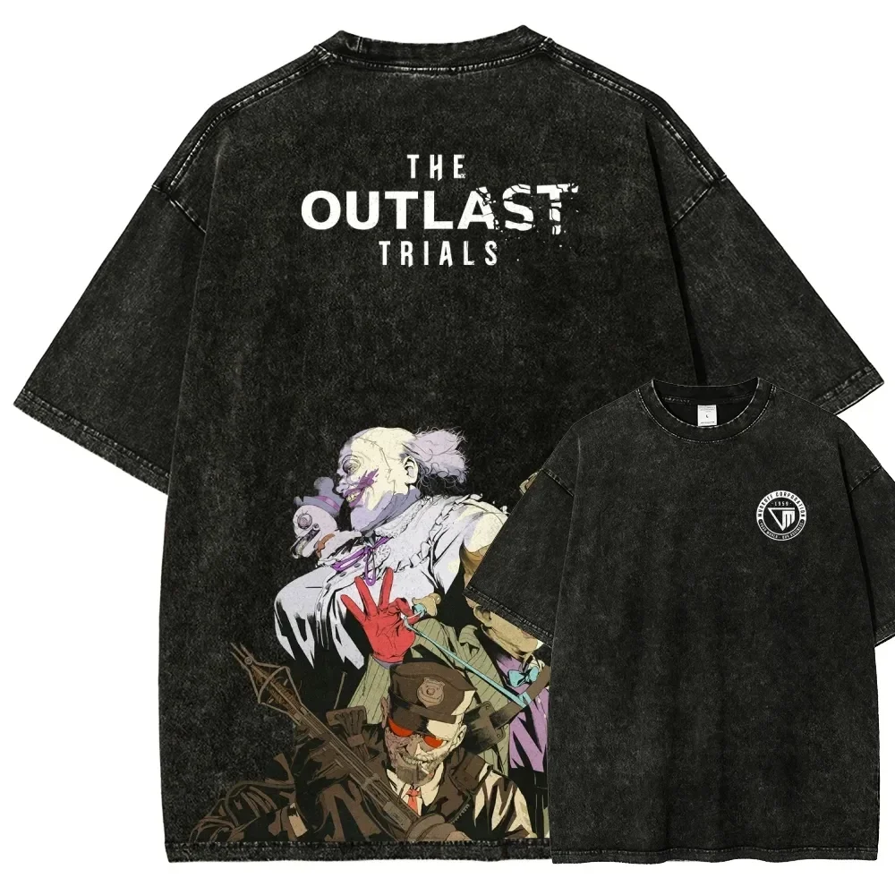 T-shirt The Outlast Trials Gam - Retro Gaming Aesthetic avis et prix