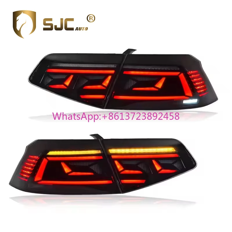 

Auto Taillights for Volkswagen Passat B8 Plug and Play LED Back Brake Lamps Assembly for VW Passat 2017-2019 Rearlamps