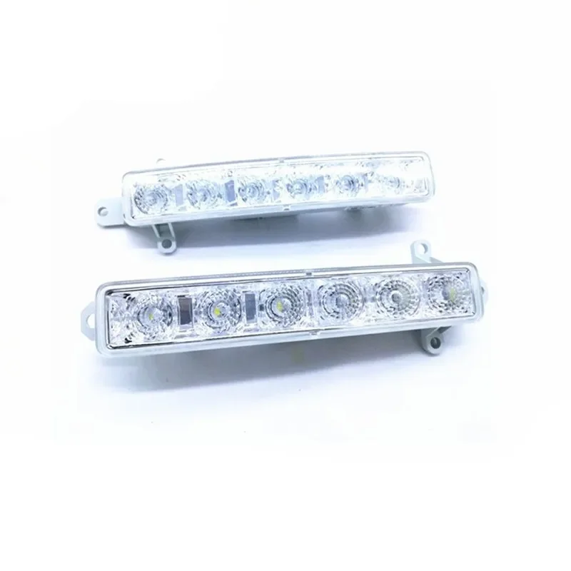 1pc 6LED DRL Auto Luce di marcia diurna per Peugeot Partner 2008-2020 Citroen 9802795580 9677409380 814300H010 045448
