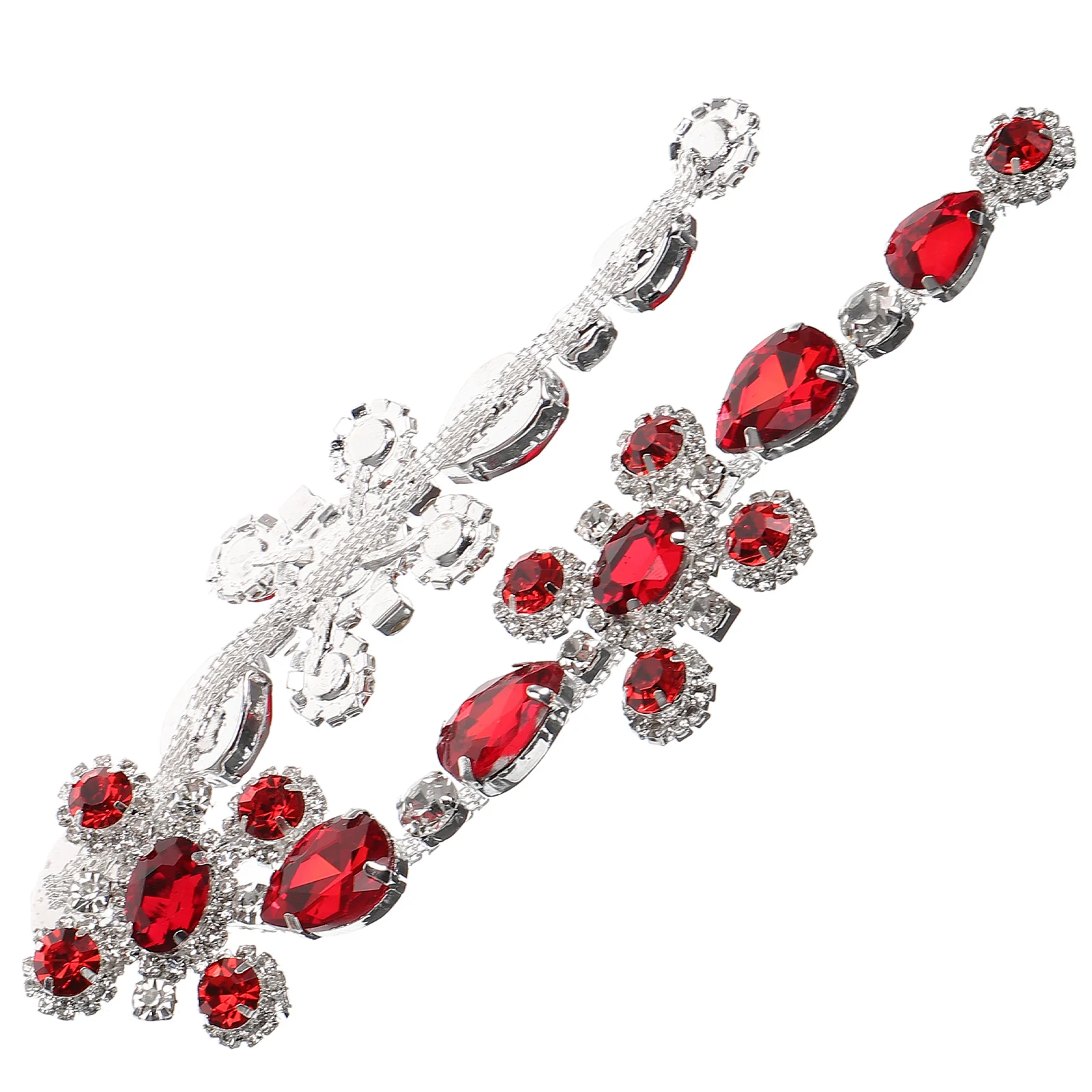 

Rhinestone Applique Diy Decorative Patches For Clothes Shoes Hats Wedding Sash Belt Sewing