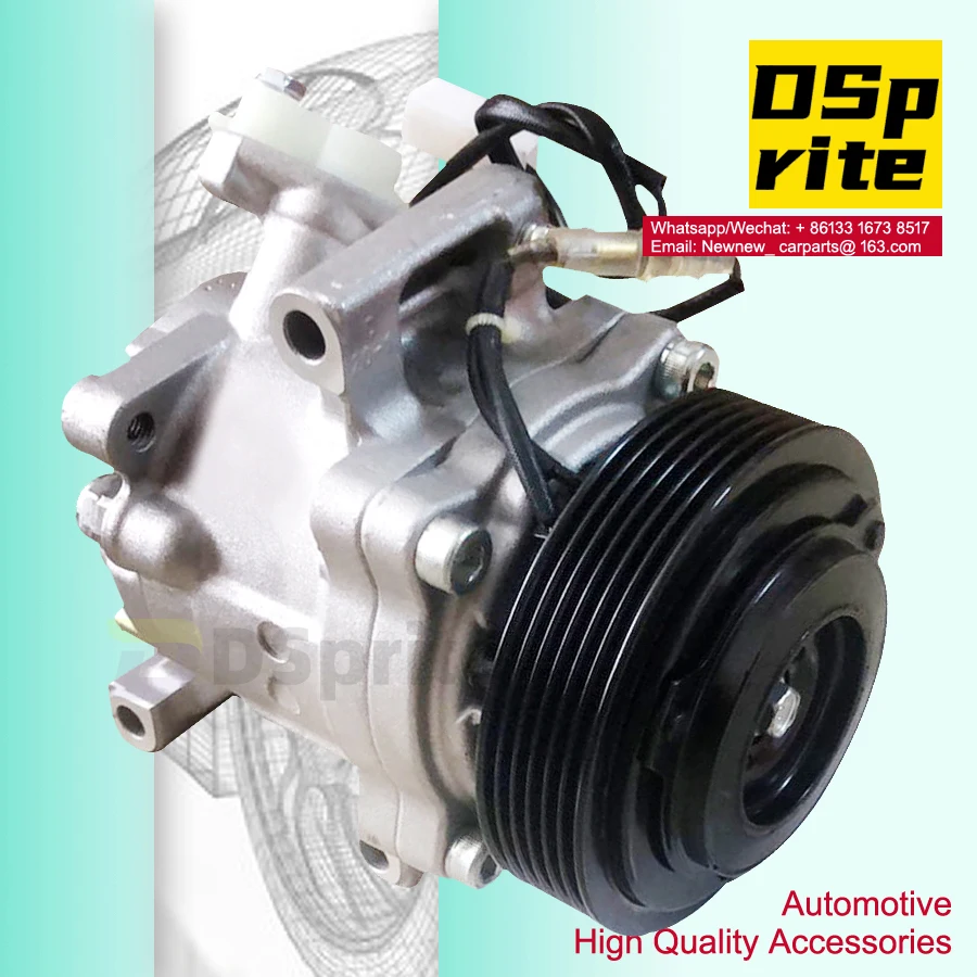 

New SV07C 447190-6121 AC A/C Compressor for Toyota Rush Daihatsu Terios 4472600667 4471602270 4472605820 447190-6121 447260-0667