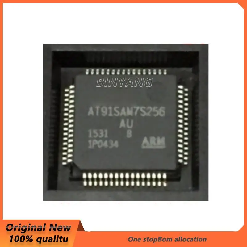 1PCS/LOTE Nuevo Microcontrolador Original AT91SAM7S256D-AU, Paquete LQFP-64, Chip IC Original
