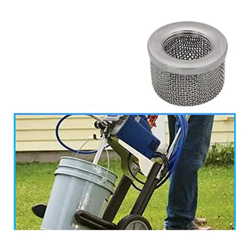 SEWS-181072 Or 181-072 Inlet Strainer Screen Filter With 1In NPT Thread For 795 1095 1500 Airless Paint Sprayer Suction Hose