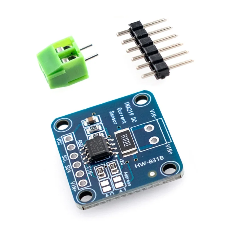INA219 Bi-directional DC Current Power Supply Sensor Breakout Module DIY 3V-5V IIC I2C Power Monitoring Sensor Module