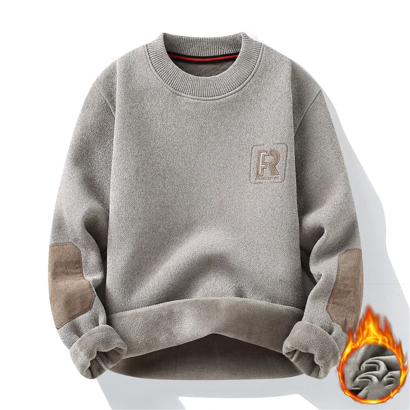 Men's Casual Knit Sweater Pullover Spring Autumn Streetwear Men Clothing Fashion Hombre Male Streetwear Sweat-shirt Solid Color