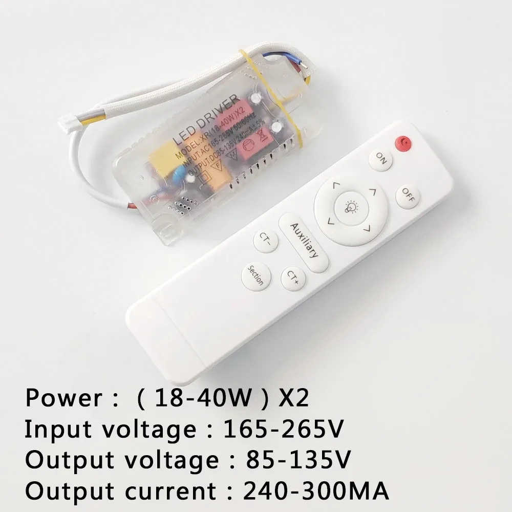 Infrared Remote Control LED Power Supplies 220V Dimable Constant Current LED Driver 24W 40W 80W 100W 160W 200W 240W Transformers