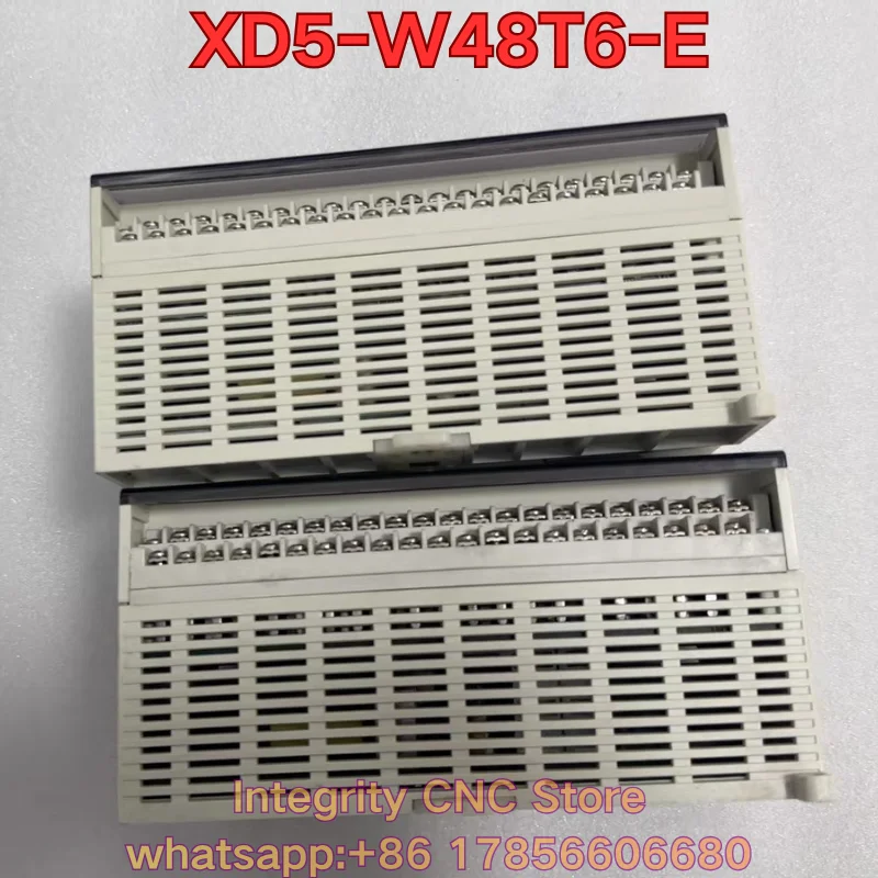 Second-hand  XD5-W48T6-E PLC controller function test is normal