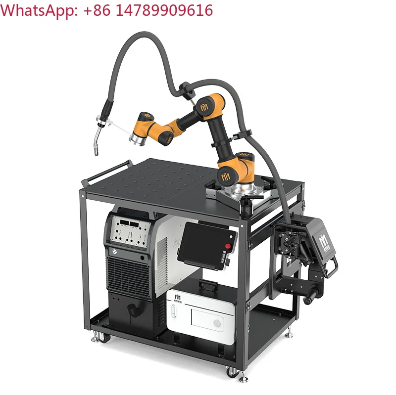 Custom Manual 6-Axis CO2 MIG MAG Welding Cobot 5kg 0.02mmMechanical ArmManipulatorWorkstationServo Actuated Jib Arm