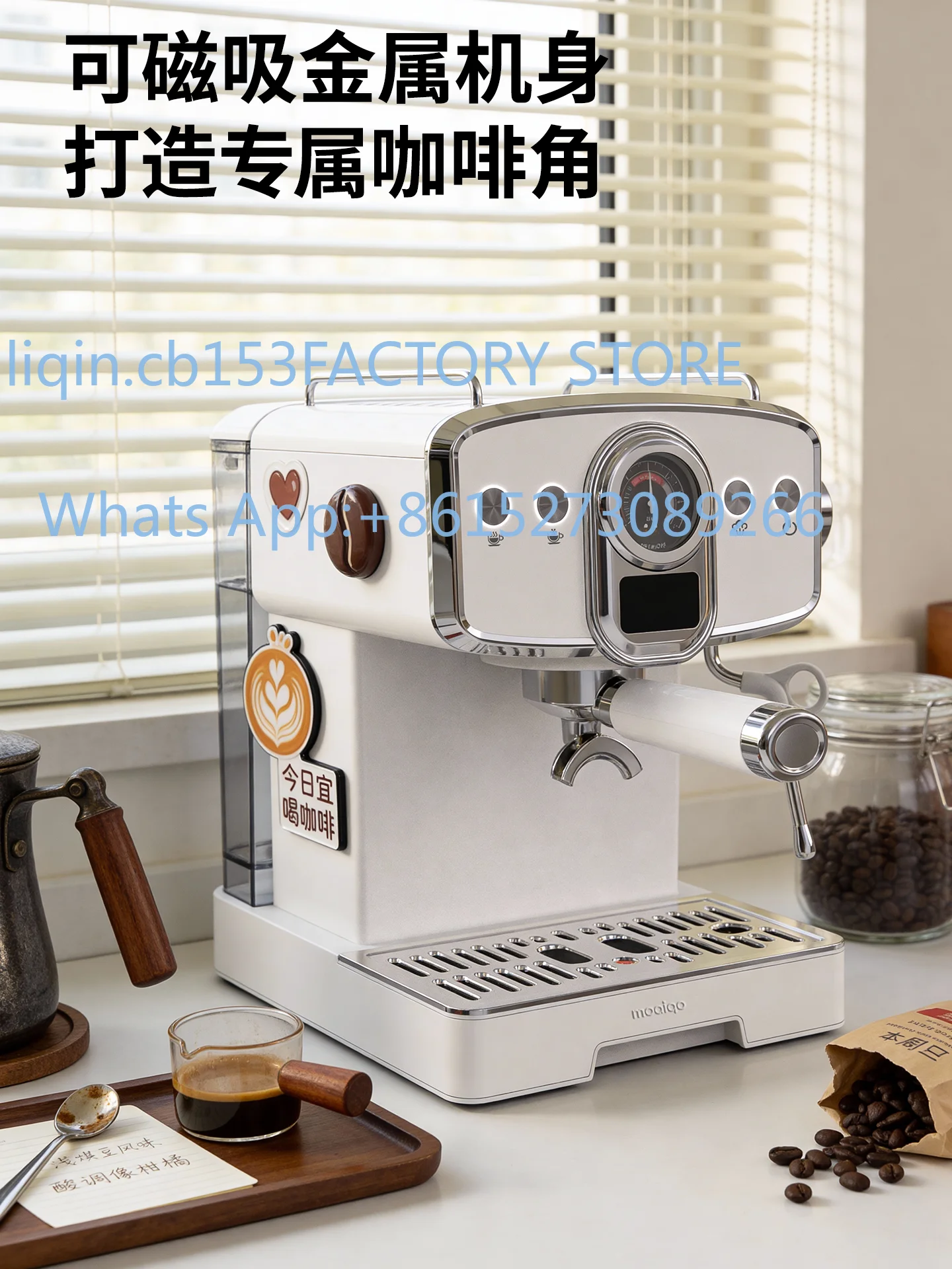 F1 Time Extract Italian semi-automatic coffee machine hot and cold small household holiday gifts