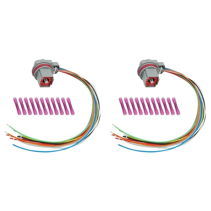 New-2X 5R55S 5R55W Wire Harness Pigtail Repair Kit For Shift Solenoid 46445AK