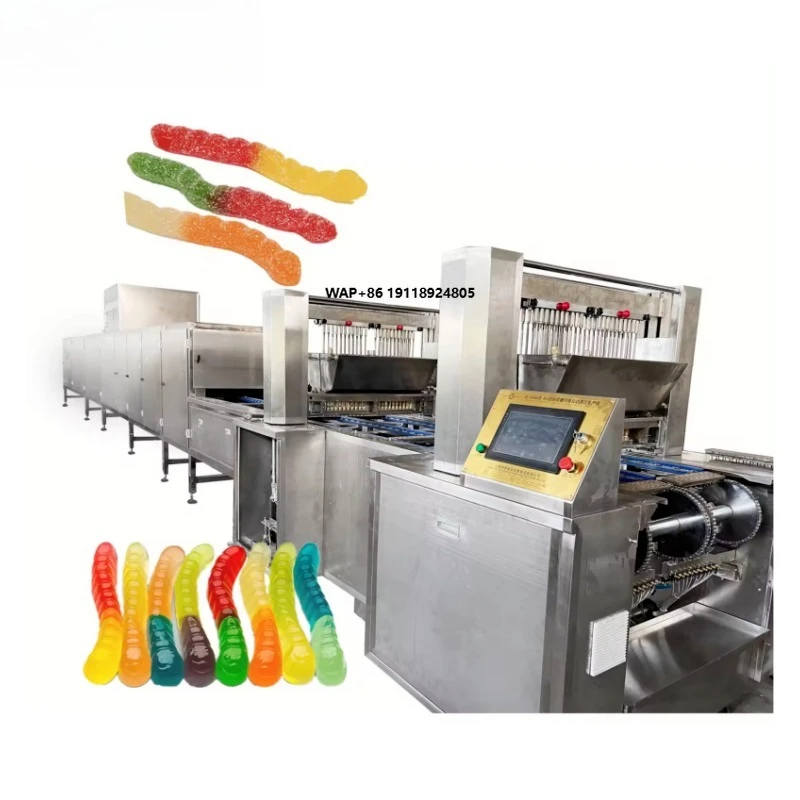 Large Capacity Candy Making Equipment Jelly Candy Production Line From Shanghai Factory