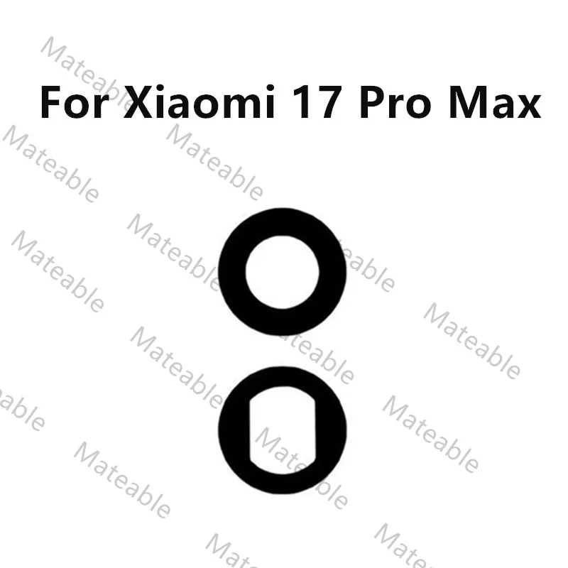 17Pro For Xiaomi 17 Ultra Mi 17 Pro Xiaomi17 Max Camera Lens Glass Repair Rear Housing Replace Repair Parts