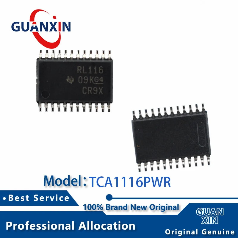 

100% New electronics TCA1116PWR TSSOP-24 Marking RL116 TCA1116 TCA1116PW