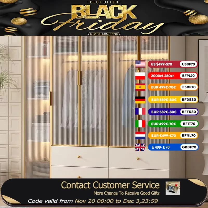 

Large European Wardrobes Clothes Storage Shelf Organizer Hotel Wardrobes Storage Women Roupeiro De Quarto Bedroom Furniture