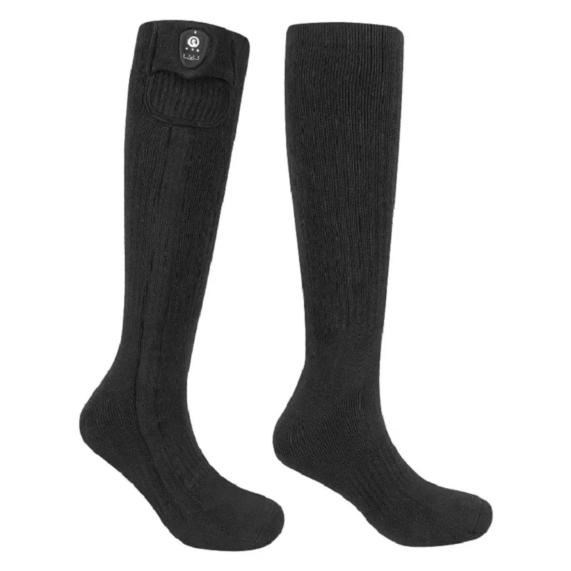 Electric Heated Socks Men Smart Temperature Control by Mobile Application Winter Thermal Sock Heat Stockings Woman Foot Warmer