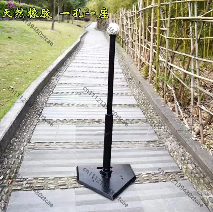 Baseball Softball Hitting Training Tee 1 Hole 5 Hole Rubber Batting Stand Practice Training Sports Equipment