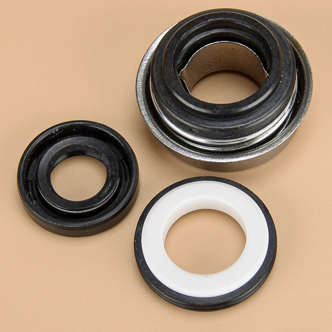 Kit de sello de aceite de bomba de agua de motocicleta 19217-611-000 apto para motor Honda CX500 CX500 1978-1981 GL500 Silver Wing 1981 1982