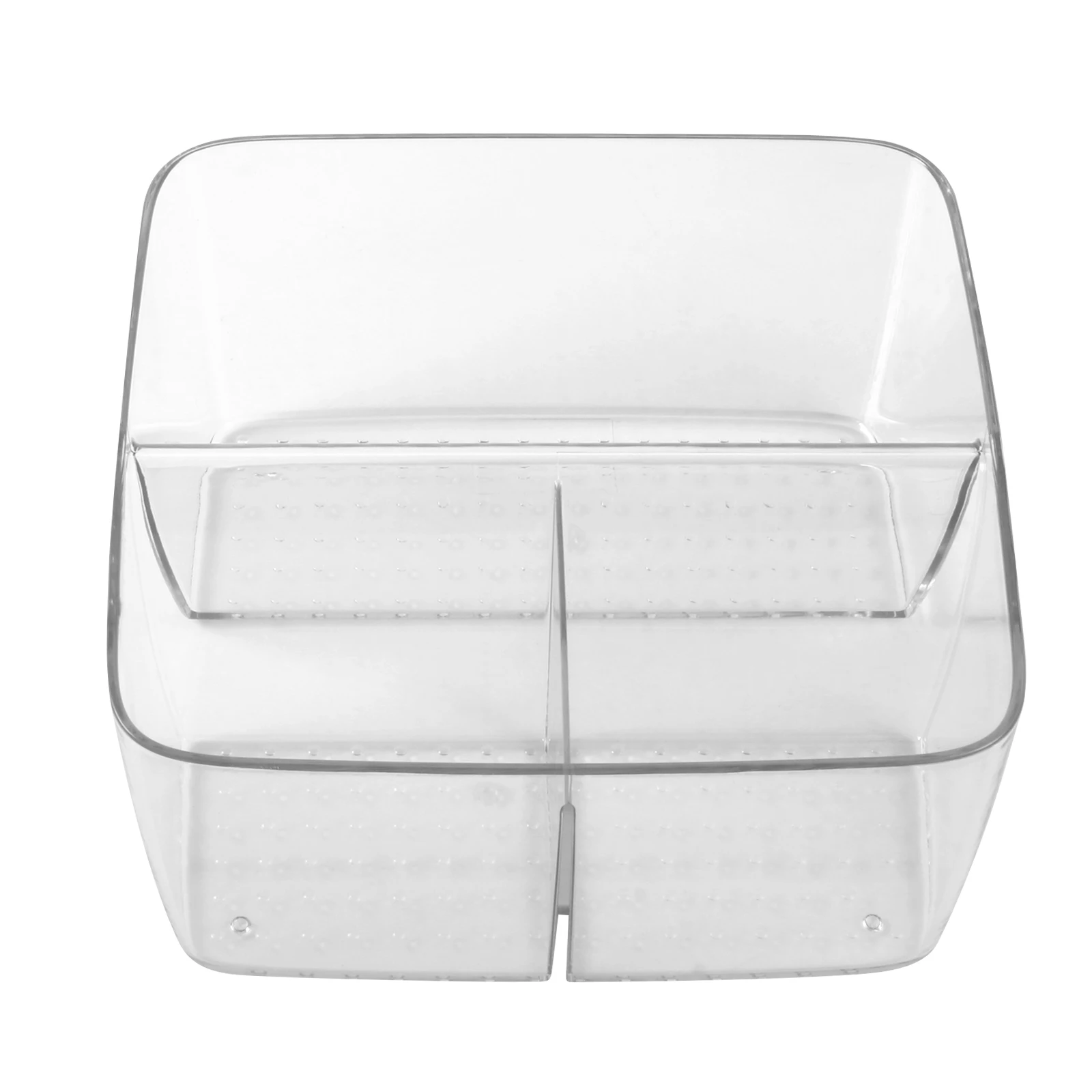 

Desktop Storage Box Plastic Organizer Container Bathroom Counter Vanity Waterproof Rustproof Anti Skid Multi Slots Environmental