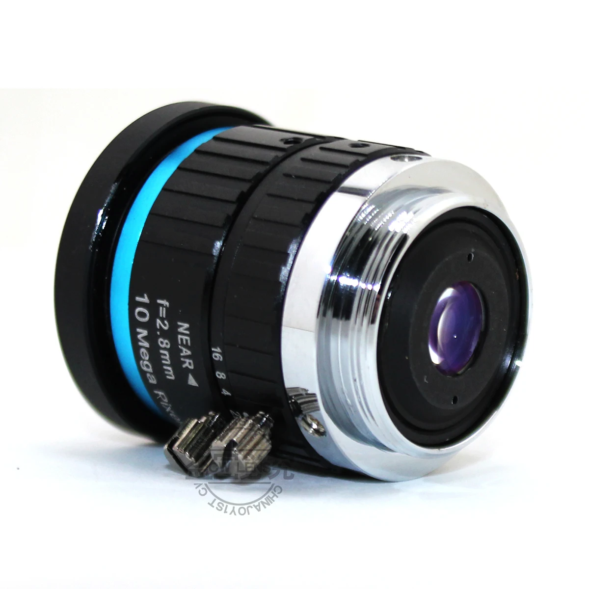 2.8mm 10MP LENS CS Mount Fixed Focal 1/1.8 Inch Aperture F1.6 Manual Iris For Industrial Camera And CCTV FA Machine Vision Lens