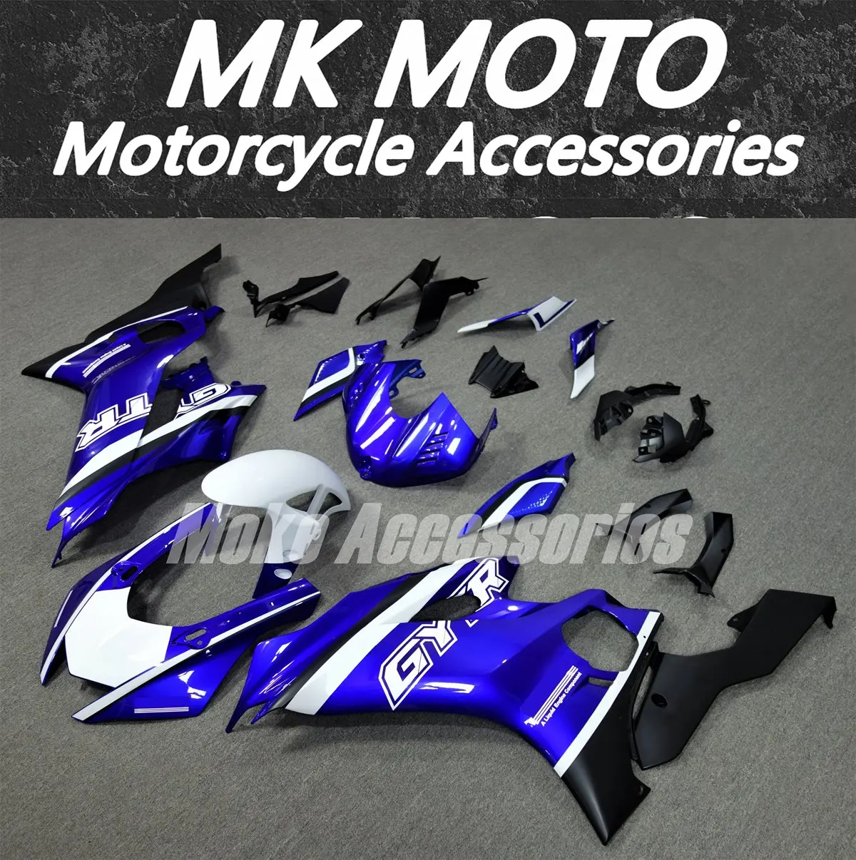 Fairings Kit Fit For Yzf R6 2017 2018 2019 2020 2021 2022 2023 2024 Bodywork Set Abs Injection New Blue White Gray