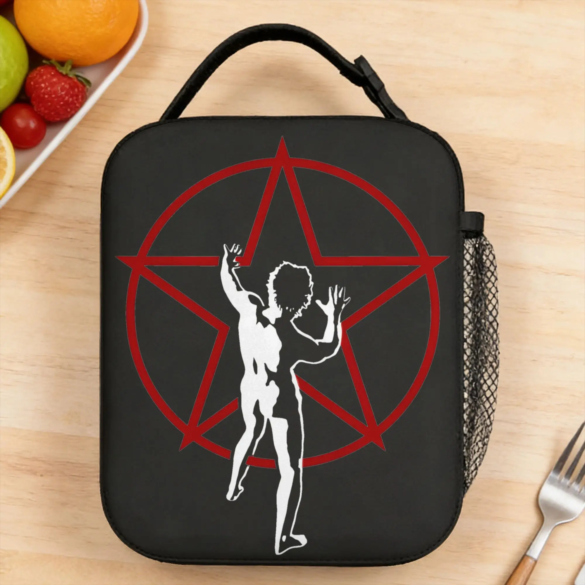 

Lunch Bag Rush Band Music Trending Outdoor Picnic Lunch Box For Child Vintage Portable Graphic Cooler Bag