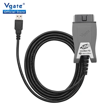 Vgate vLinker FS FORScan For Ford ELM327 USB OBD2 Car Diagnostic Tools HS/MS-CAN OBD2 Automotive Scanner PK OBDLink