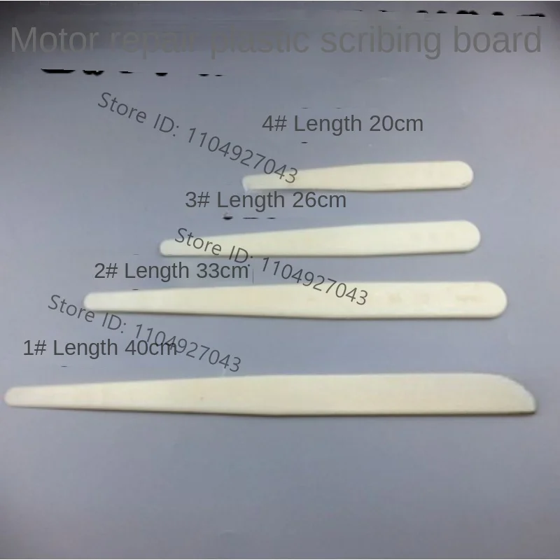 4Pcs [Motor Repair Tool] Plastic scribing board, plastic scribing knife, plastic  board, scribing knife
