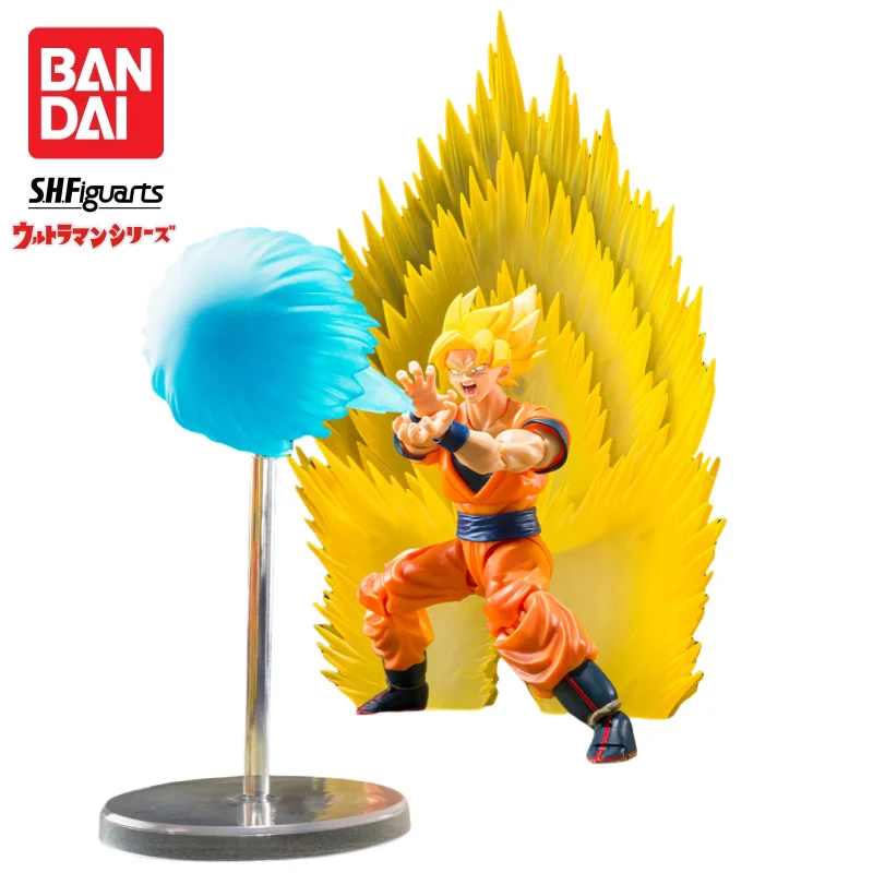 

In Stock Bandai S H Figuarts Original Dragon Ball Son Goku Doll Brand New Boxed Action Figure Anime Characters Model Garage