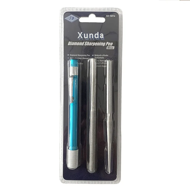 Knife Sharpener Portable Retractable Diamond Sharpening Steel Rod Suitable For Kitchen Outdoor Better Abrasive Grains 2023
