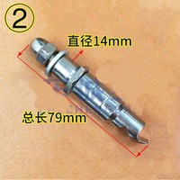 4pcs Wheel V3D Alignment System Clamp Reversible Rim Claw Kit Diameter 14.35MM