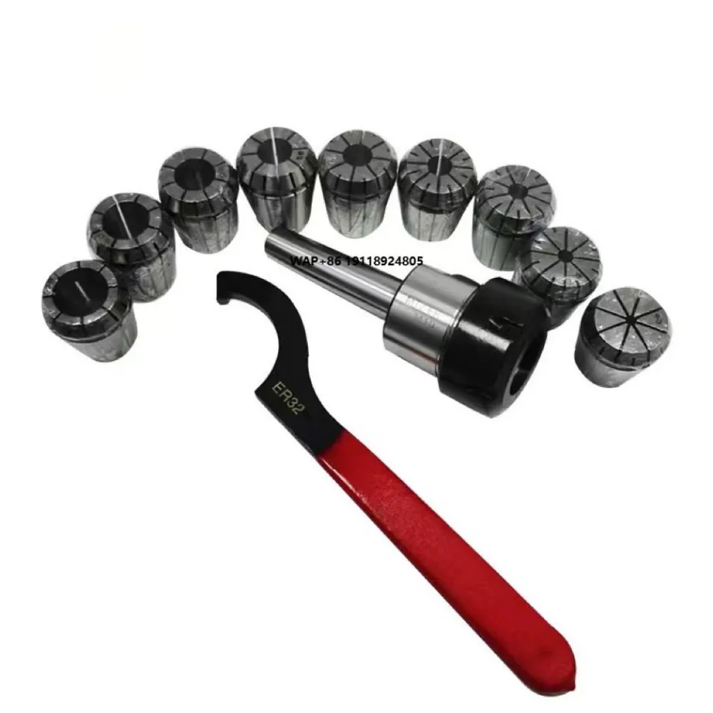 Set 15pcs Er40 Spring Collet High Precision Cnc Engraving Machine Milling Lathe Tool R8 Shank Er40 Machine Tools Accessories