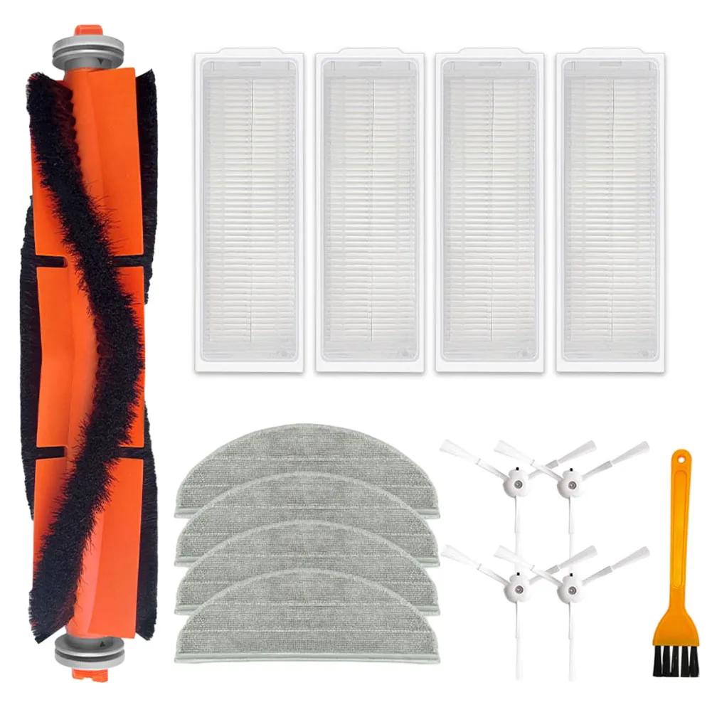 Robot Vacuum Cleaner Replacement Kit for Redroad For G10 and For Alpha 3 VXVC25 Features Filters Brushes and Mop Cloths