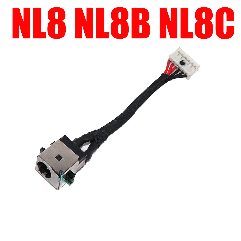 

Laptop DC Power Jack Cable For Quanta NL8 NL8B NL8C NL8E NL8K NL8H DDNL8CAD000 6PIN New