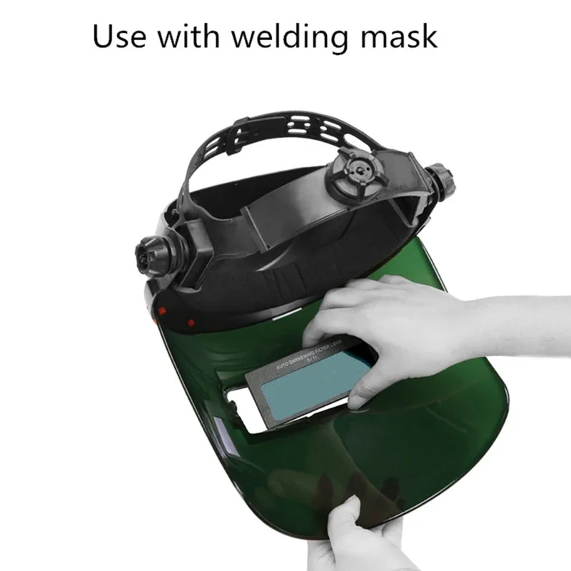 Solar Auto Darkening Welding Helmet Eyes Protector Welder Goggles Machine Cutter Soldering Mask Filter Lens Tools