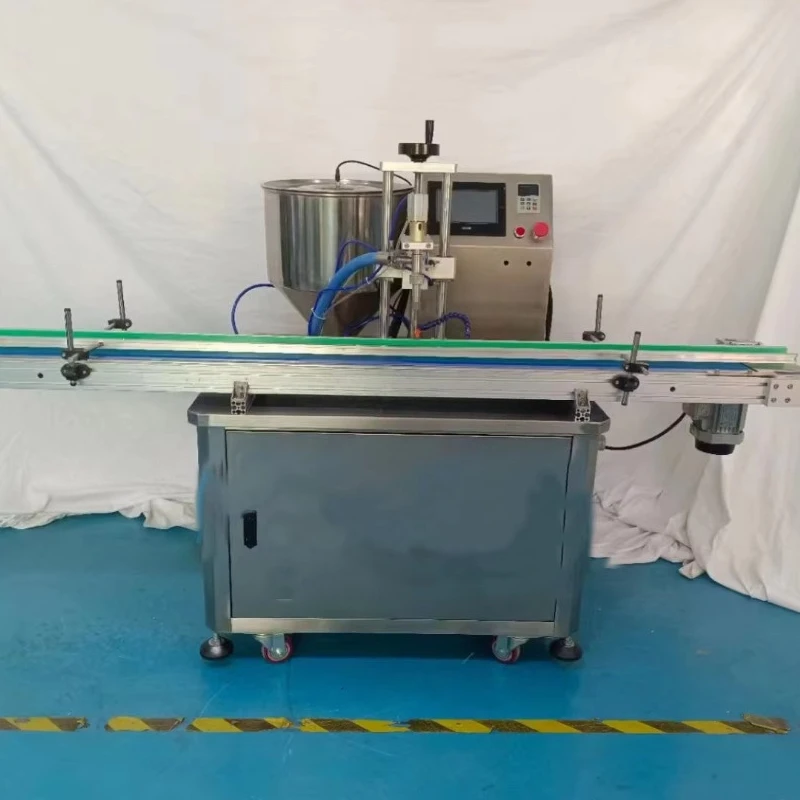 Customized Food Cosmetic Production Equipment Automatic Liquid Paste Filling Machine for Sauce Cream Honey Bottle Packaging