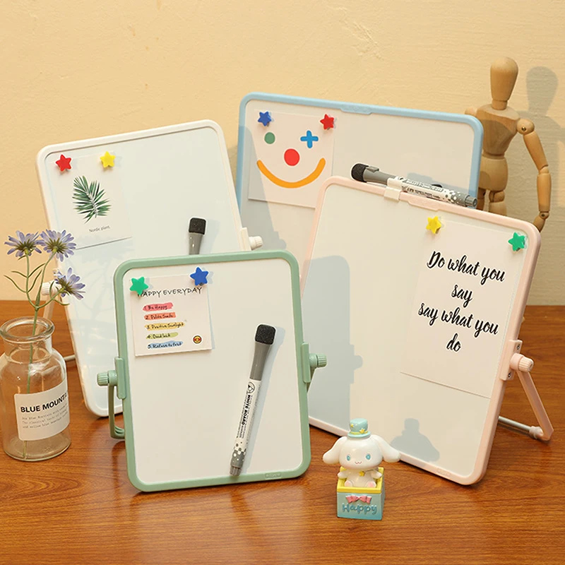 Colorful Magnetic Multi-size Children's Drawing Board Student Writing Board Home Hanging Bracket Desktop Whiteboard