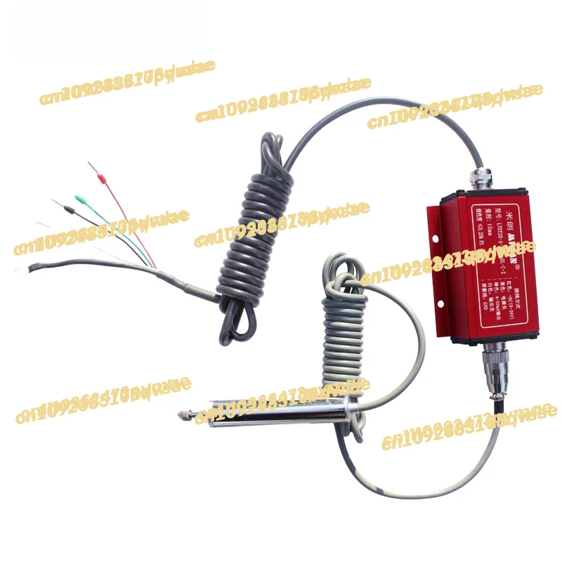 Miran Spring Loaded LVDT Transducer Inductive Linear Position Displacement Separating Self Return LVDT Transducer ±10V Output