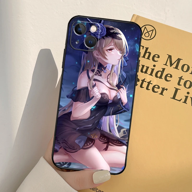 حافظة هاتف Honkai Impact 3rd لهاتف iPhone 17 Pro Max 17 Air 17 Pro غطاء ممتص للصدمات ناعم