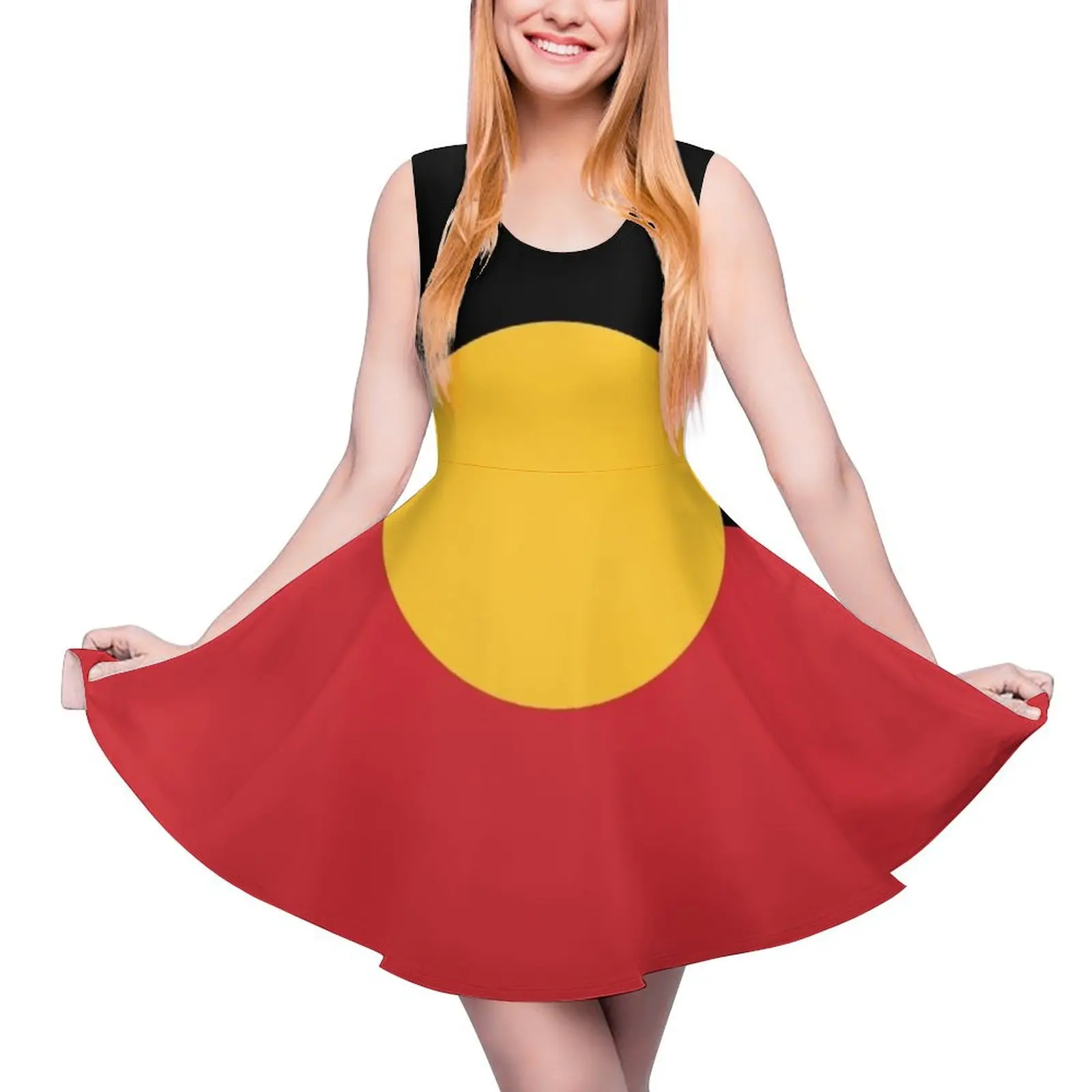 

Australian Aboriginal Flag #9 Sleeveless Dress dresses for prom summer women"s suit birthday dresses for women