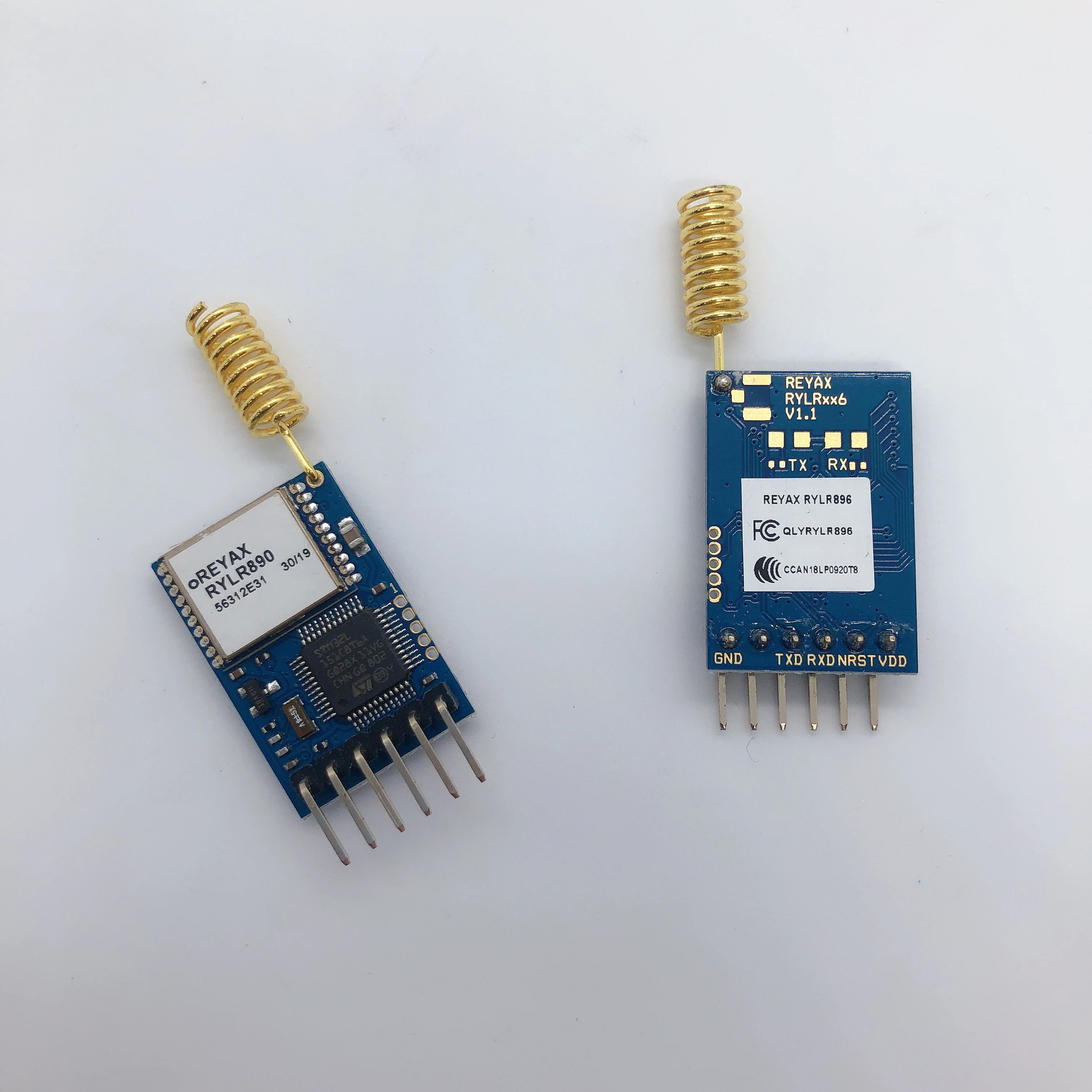 Long Range Wireless 915Mhz SX1276/SX1278 Industrial Grade RF Lora RYLR896 RYLR406 RYLR890 Communication Transceiver Module