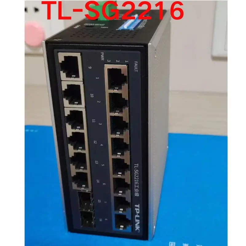 Second-hand test OK.  Industrial Ethernet Switch TL-SG2216