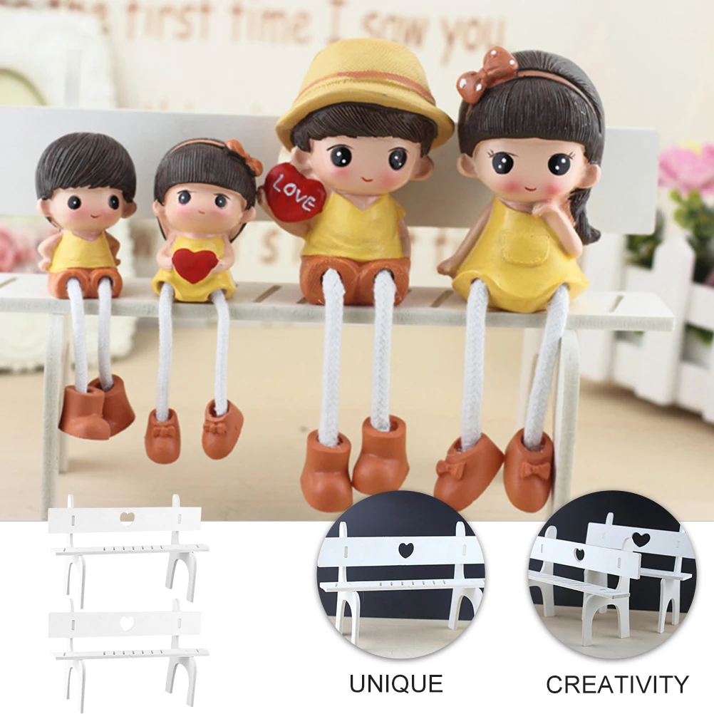 

Stools Wooden Small Chairs Hanging Legs Bench Display Chair Sitting Stand