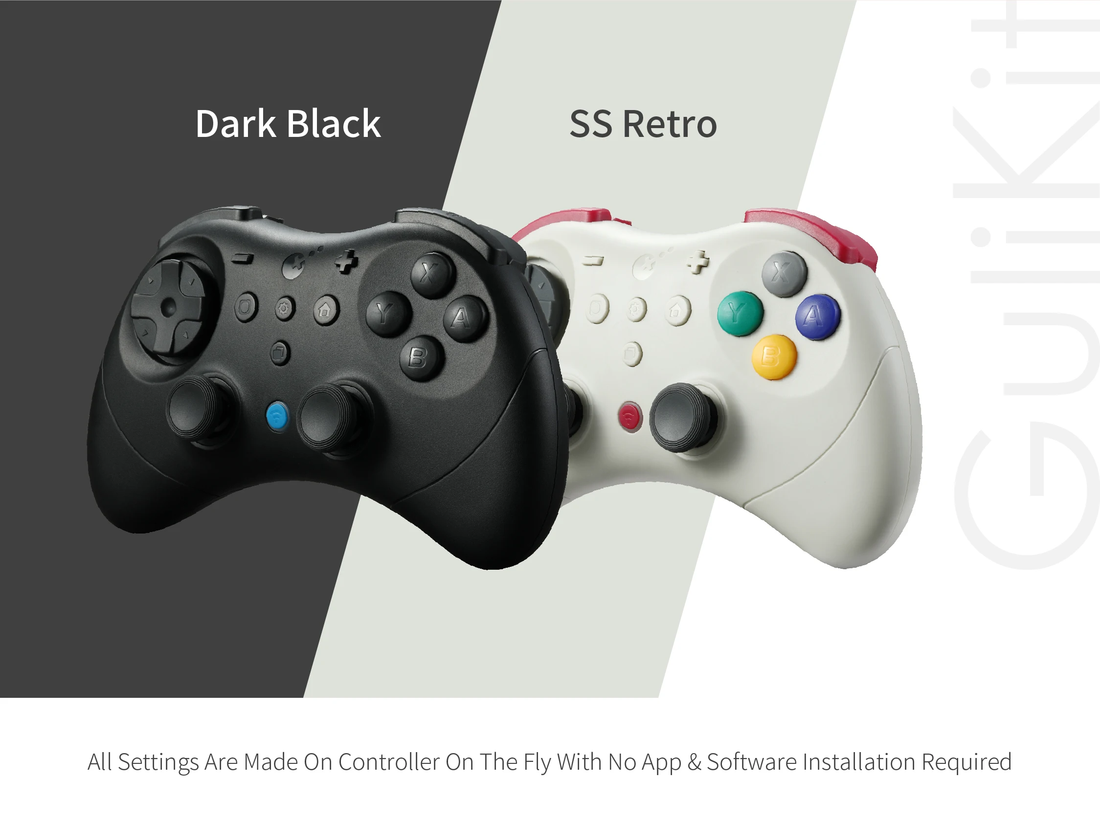 GuliKit Elves 2 Pro Wireless Gaming Controller für Switch 2 Windows Hall Joysticks mit 1000 Hz Gamepad für iOS und Android – Detail 21