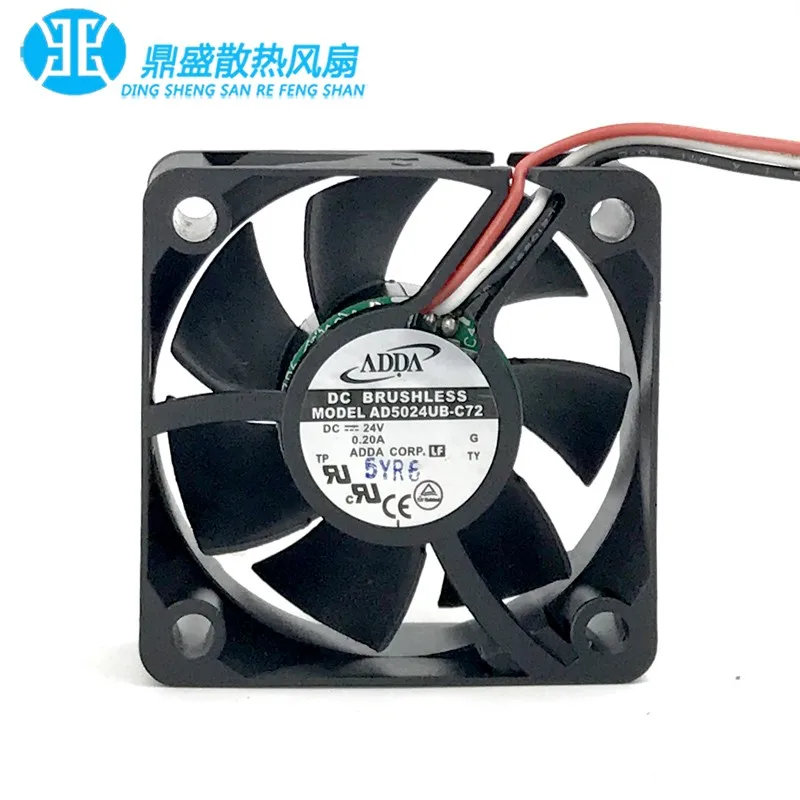 1pcs * ORIGINAL AD5024UB-C72 24V 0.20A 5020 50*50*20mm NEW COOLING FAN RADIATOR