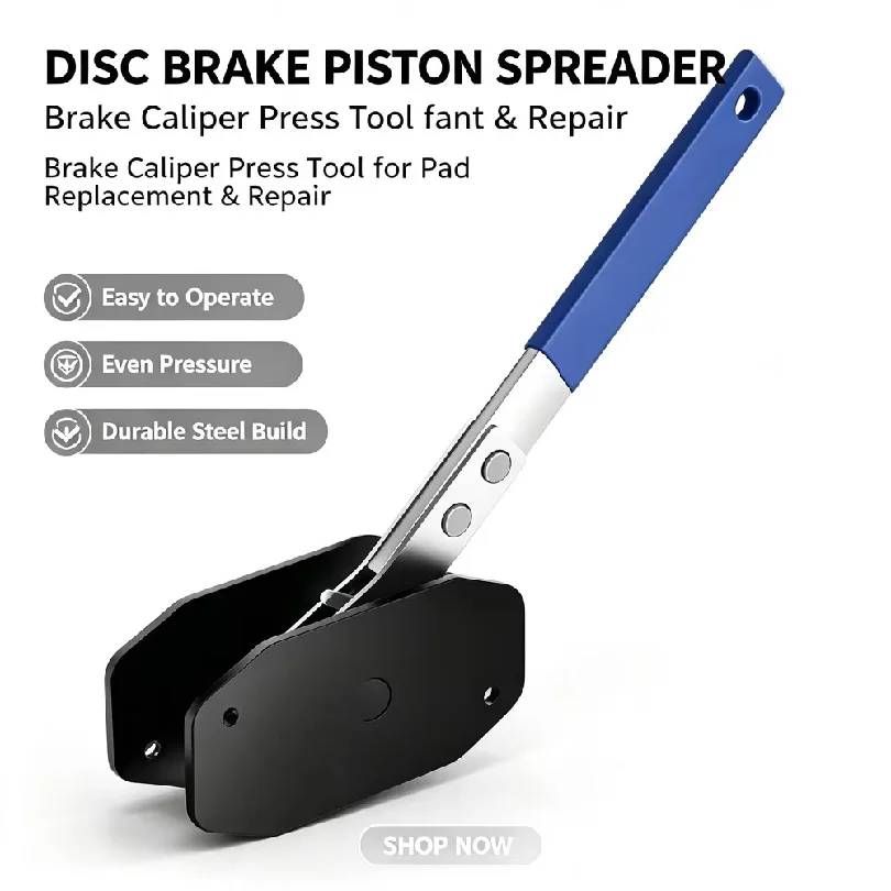 Car Brake Caliper Spreader Wrench Tool Automobile Disassembly Tools for Automotive Ratchet Piston Caliper Brake Replacement