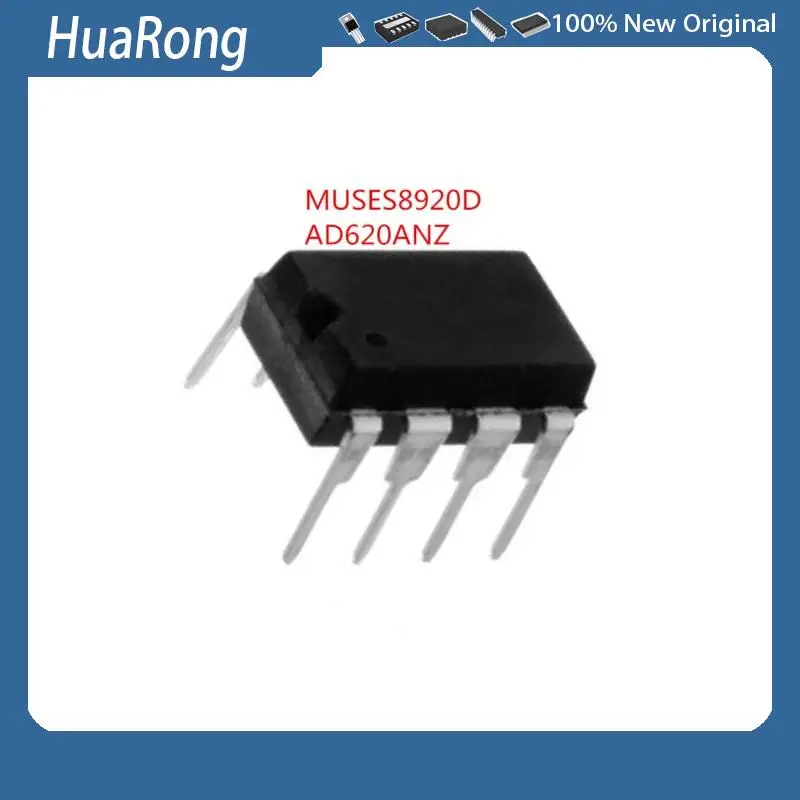 5PCS/LOT      MUSES 8920    MUSES8920     MUSES8920D      AD620    AD620AN    AD620ANZ      DIP8