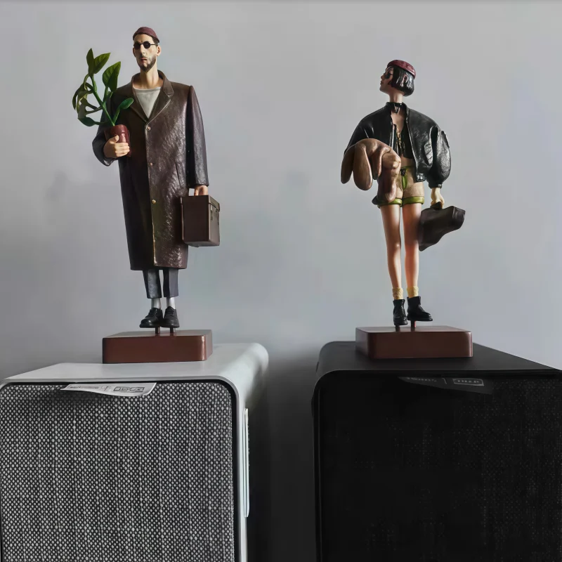 16 سنتيمتر المهنية ليون و Mathilda 1 مجموعة تمثال PVC دمية فيلم عمل أرقام نموذج اللعب المشهد الديكور الهدايا #2