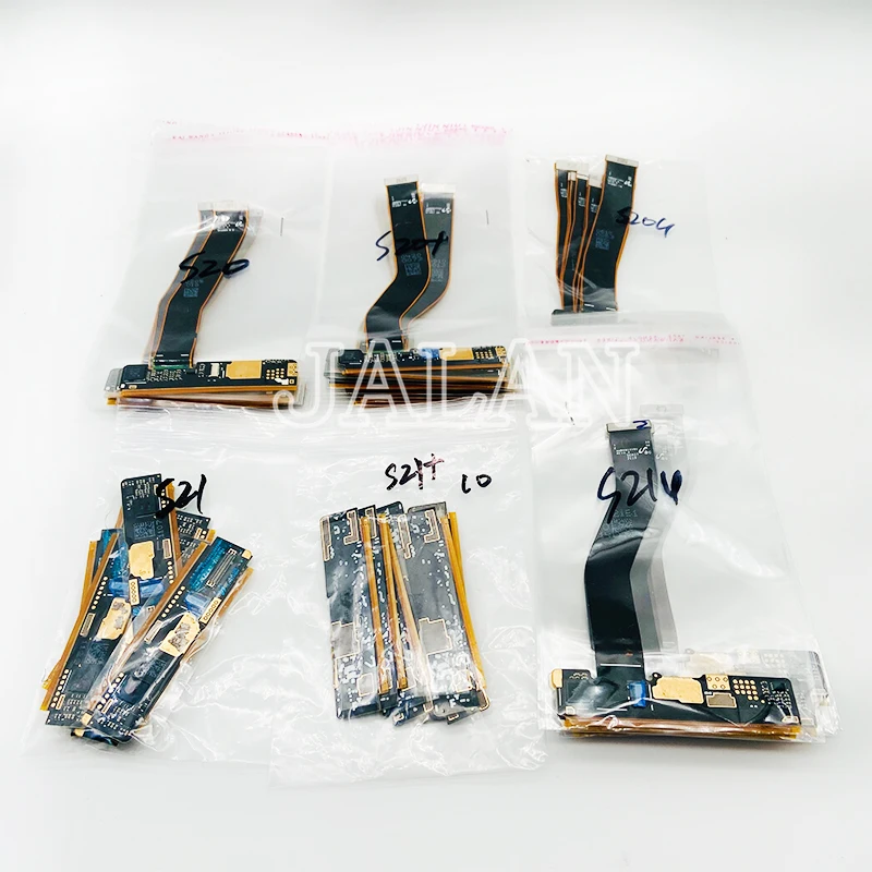 5PCS LCD Flex Cable for Bonding Machine For SAM Note 8 9 Note10 S20 Ultra S20+ S10 S8 Plus S6 Edge Screen Connection Cable