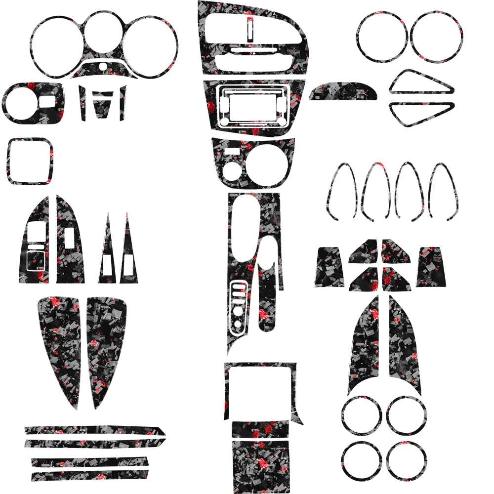 منتجات تخصيص اللون/المواد من ألياف الكربون ABS من جلد الغزال #2