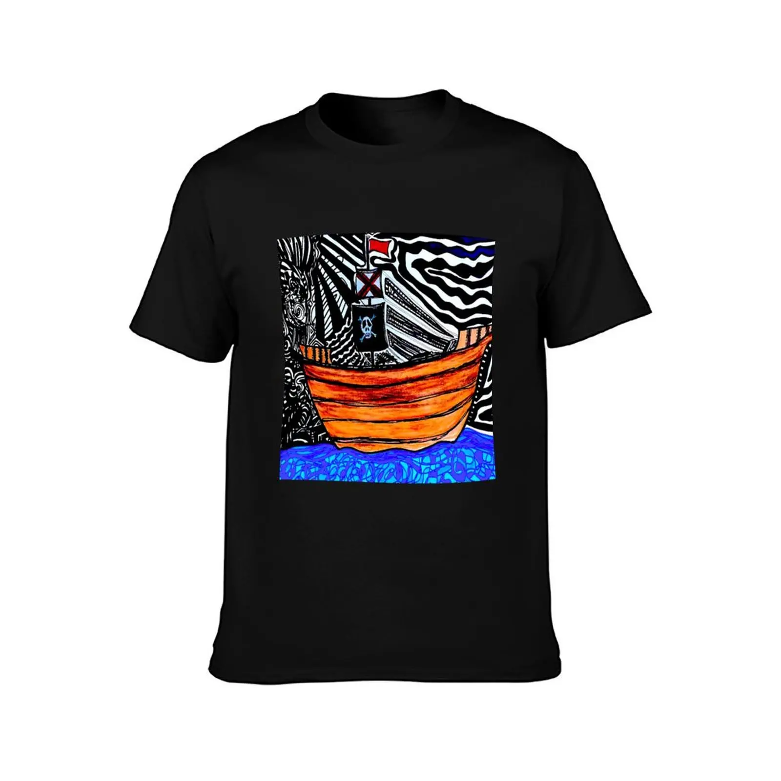 shipwrecKed in thoughts T-Shirt Quick Dry Sports Short Sleeve Tee T-Shirt